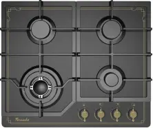 Газовая панель Tornado RUGL 4025 BL, черный