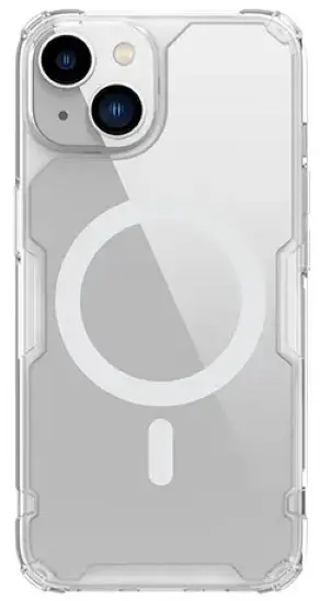 Husă de protecție Nillkin Apple iPhone 14 Plus Ultra thin TPU Nature Pro Magnetic, transparent