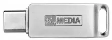 USB-флешка Verbatim MyDual USB 3.2 32GB, серебристый