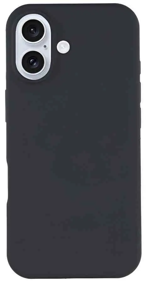 Husă de protecție WOO Liquid Silicone iPhone 17 (WOOLSCMIP17BK), negru