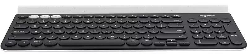 Tastatură Logitech K780 Multi-Device Wireless Keyboard, gri/alb