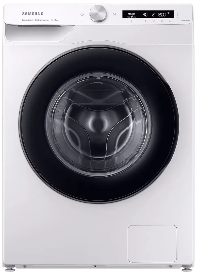 Maşină de spălat rufe Samsung WW80AG6S24AWCE, alb