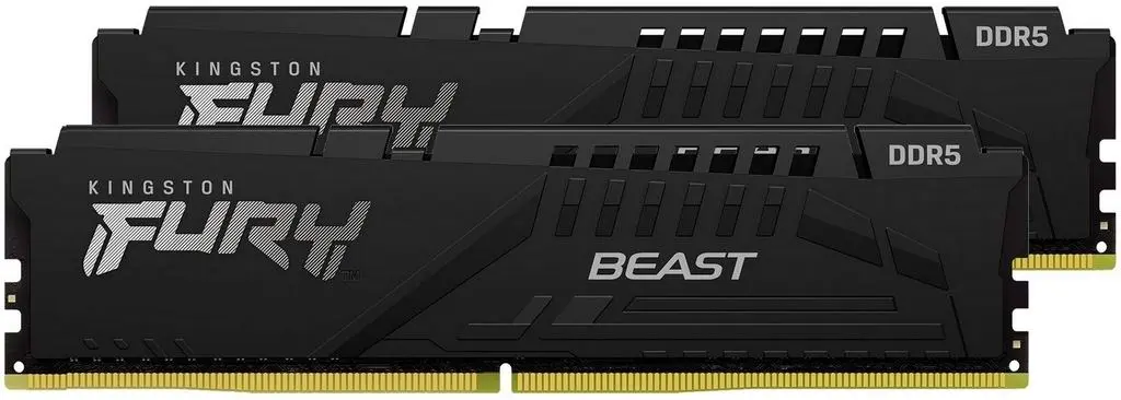 Memorie Kingston Fury Beast 16GB (2x8GB) DDR5-6000MHz, CL30-36-36, 1.4V