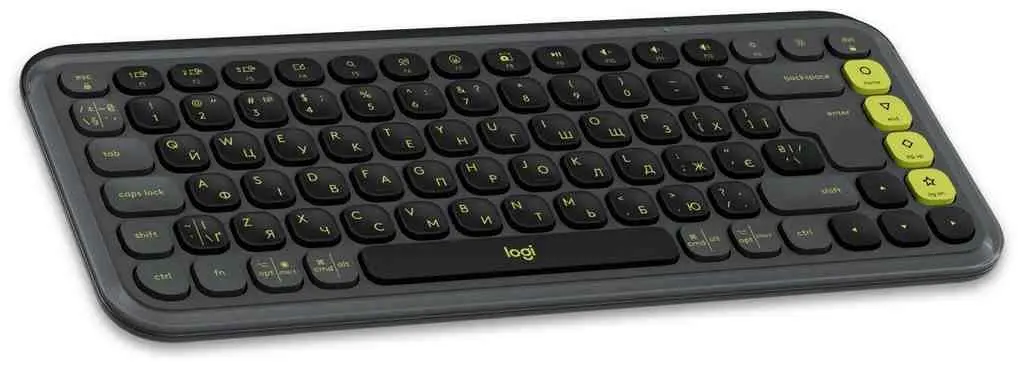 Tastatură Logitech POP ICON, negru/verde