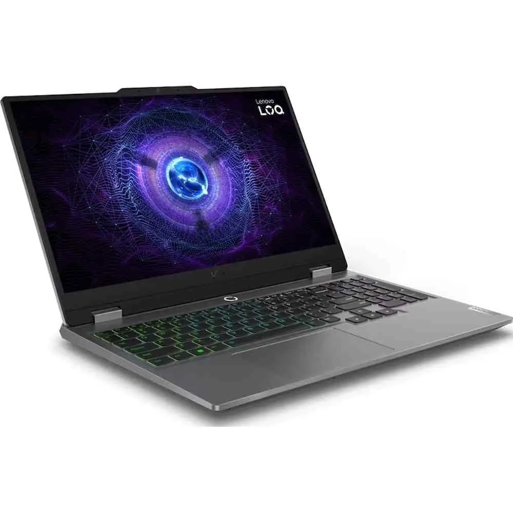Laptop Lenovo LOQ 15IAX9 (15.6"/FHD/Core i5-12600HX/24GB/512GB/GeForce RTX 3050 6GB), gri pe tehnoparc.md Laptop Lenovo LOQ 15IAX9 (15.6"/FHD/Core i5-12600HX/24GB/512GB/GeForce RTX 3050 6GB), gri