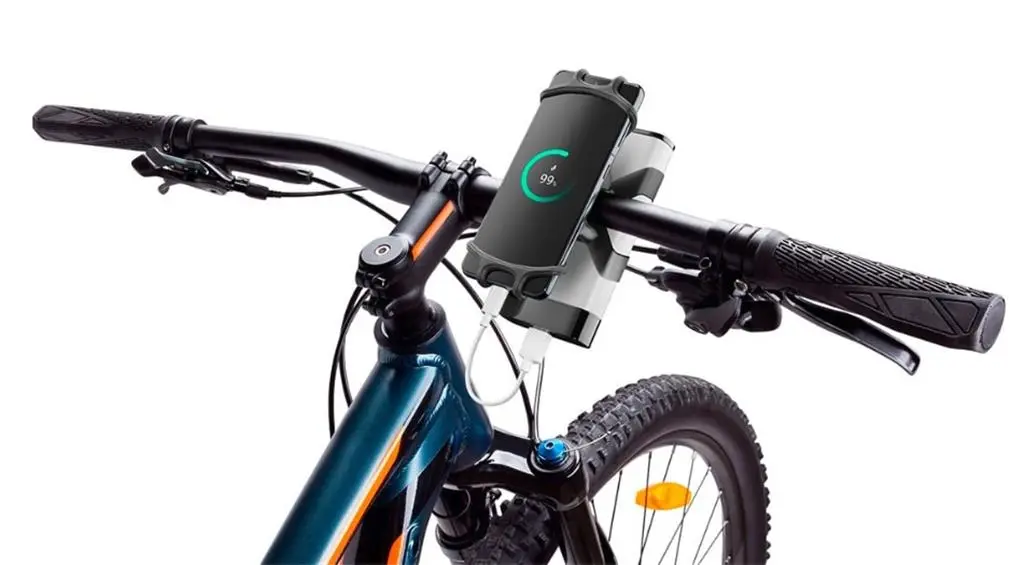 Suport telefon pentru biciclete Cellularline Rider, negru