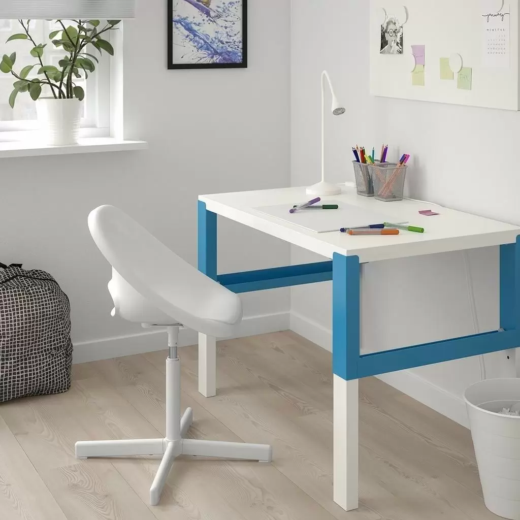 Scaun pentru copii IKEA Loberget/Sibben, alb