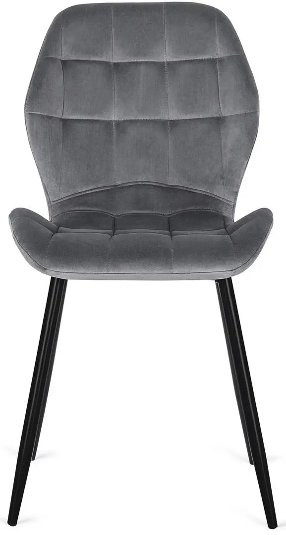 Scaun Mebel Elite Lucky, gri/negru