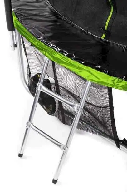 Батут Zipro Jump Pro 496cm, черный/зеленый