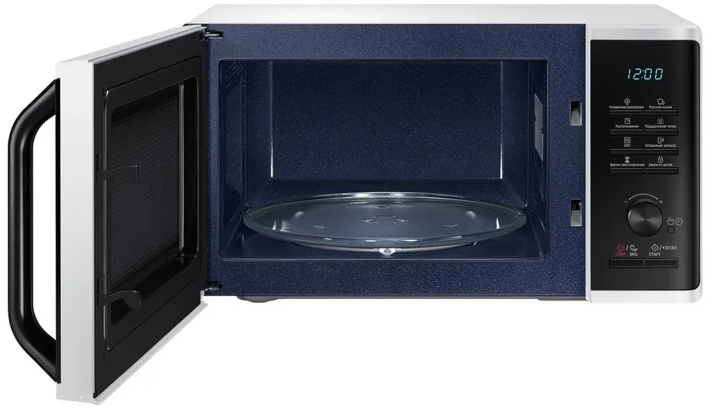 Cuptor cu microunde Samsung MS23K3515AW, alb/negru pe tehnoparc.md Cuptor cu microunde Samsung MS23K3515AW, alb/negru