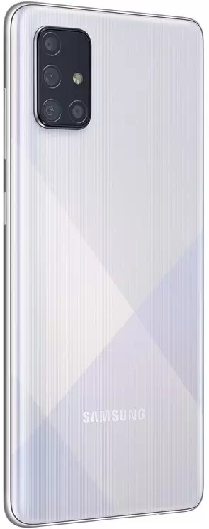 Смартфон Samsung SM-A715 Galaxy A71 6/128ГБ, серебристый