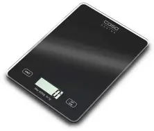 Cântar de bucătărie Caso Slim 3210, negru