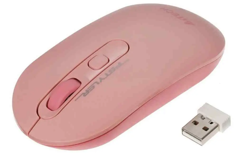 Mouse A4Tech FG20, roz pe tehnoparc.md Mouse A4Tech FG20, roz