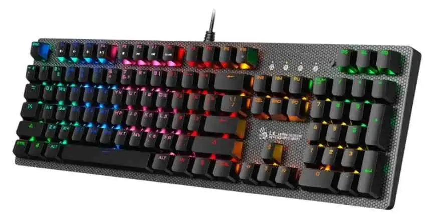 Tastatură Bloody B810R, gri