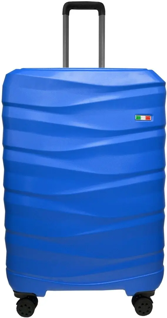 Valiză Francesco Ferellino Azzurro L, albastru