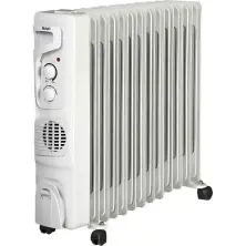 Calorifer electric cu ulei RAF R.1329W, alb