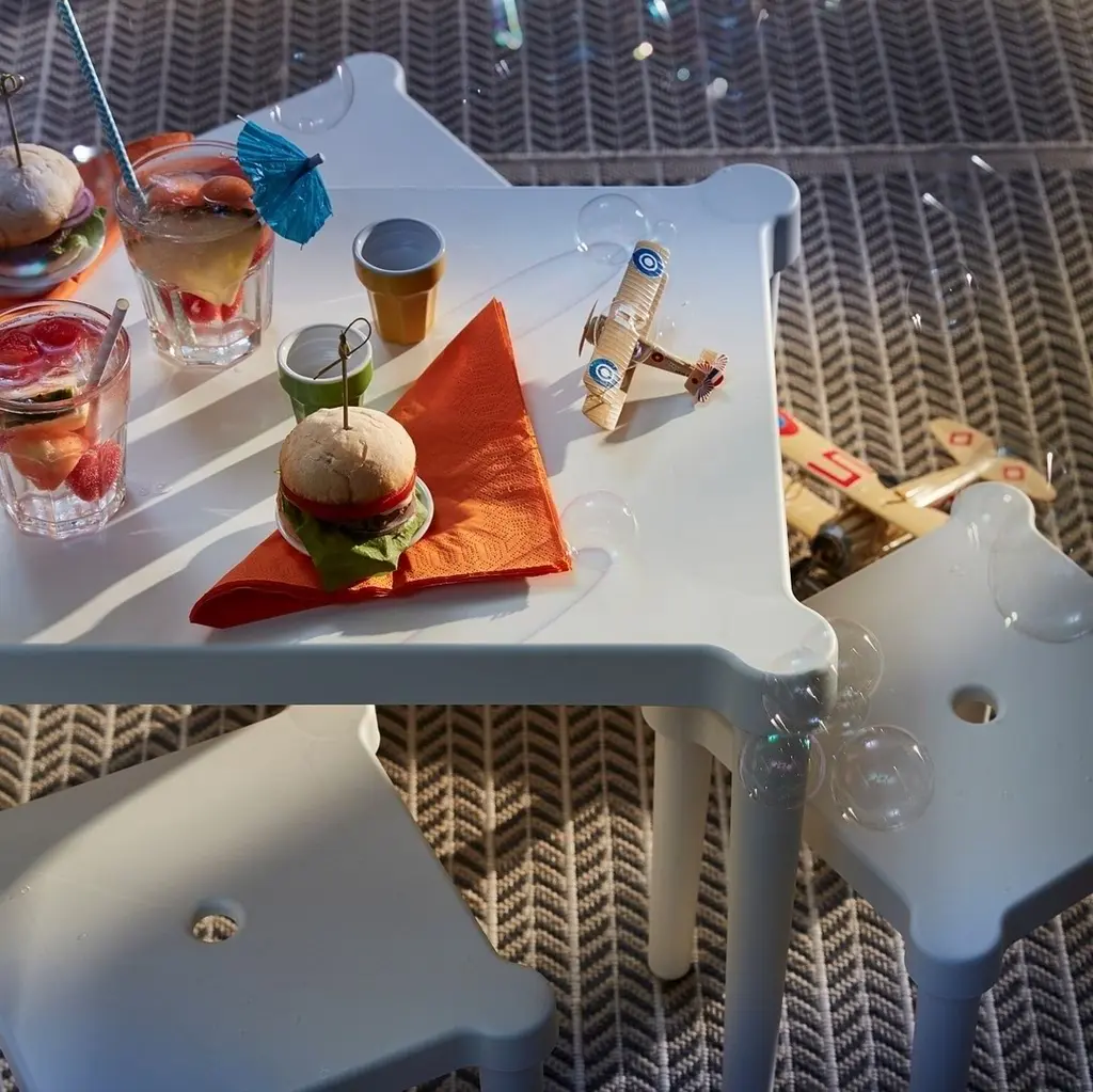 Детский стульчик IKEA Utter, белый