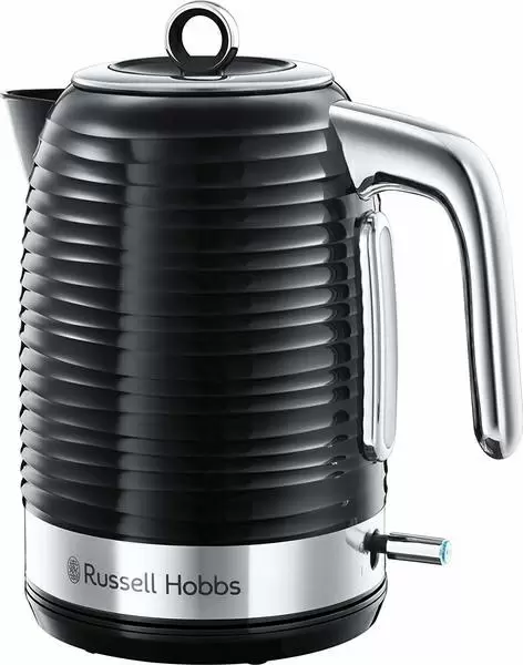 Fierbător de apă Russell Hobbs Inspire, negru/argintiu