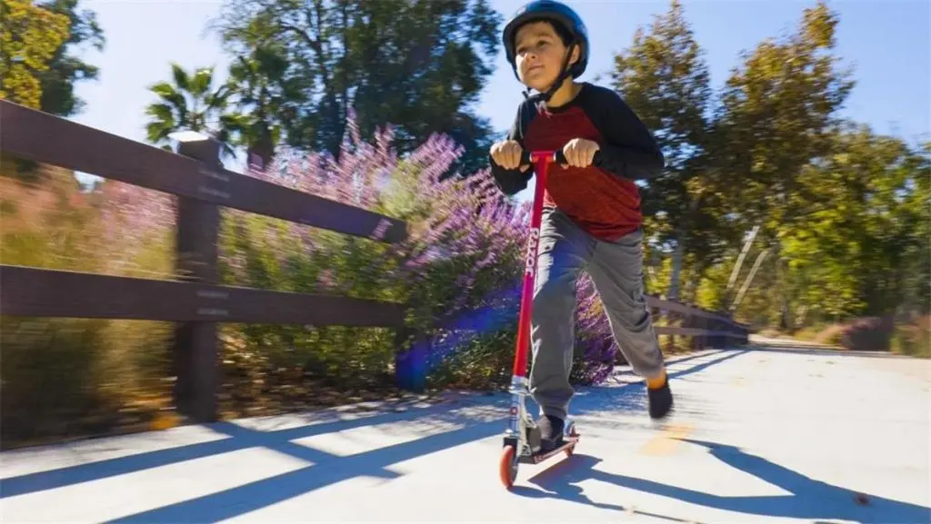 Самокат Razor S Sport Push Scooter, красный на tehnoparc.md Самокат Razor S Sport Push Scooter, красный