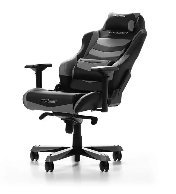 Компьютерное кресло DXRacer GC-I166-NG, черный/серый