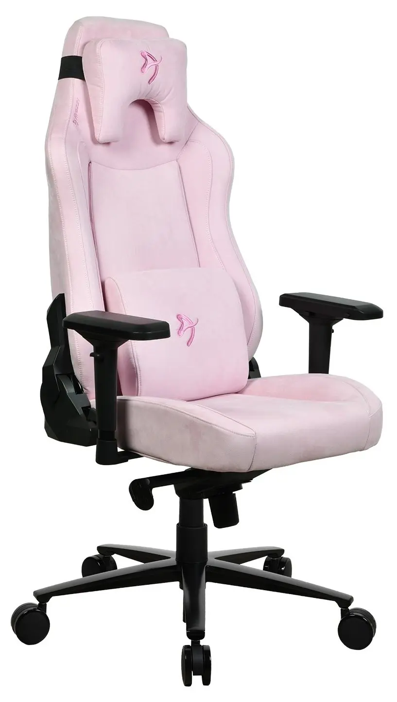 Scaun gaming Arozzi Vernazza SuperSoft Fabric, roz pe tehnoparc.md Scaun gaming Arozzi Vernazza SuperSoft Fabric, roz