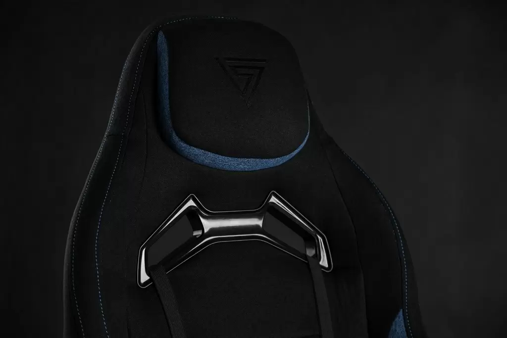Компьютерное кресло SENSE7 Vanguard, черный/синий