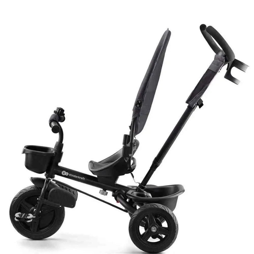 Bicicletă pentru copii KinderKraft Aveo, gri