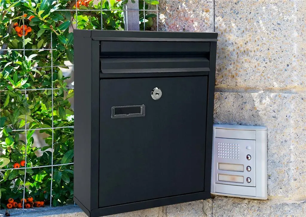 Cutie poștală GardenLine TIS8176, negru