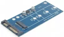 Адаптер для накопителей Cablexpert EE18-M2S3PCB-01, синий