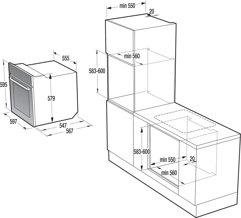 Электрический духовой шкаф Gorenje BS 737 EX, нержавеющая сталь на tehnoparc.md Электрический духовой шкаф Gorenje BS 737 EX, нержавеющая сталь