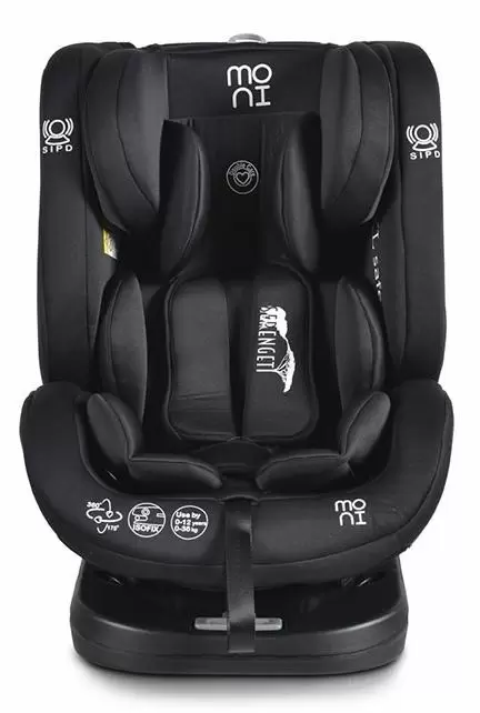 Scaun auto Moni Serengeti Isofix, negru