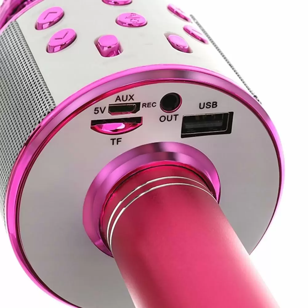 Микрофон Izoxis 22191, розовый