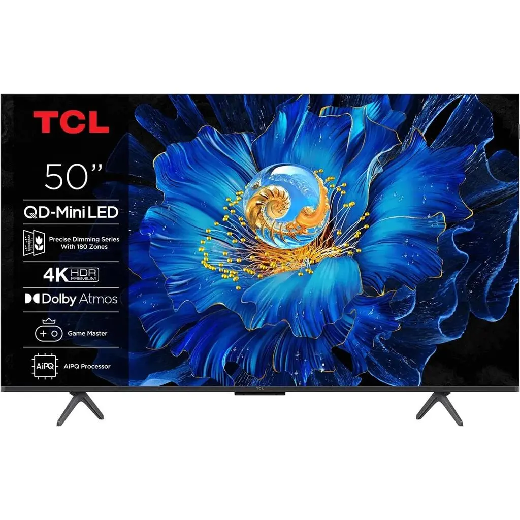 Televizor Tcl 50C61K, negru
