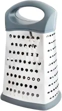 Răzătoare CasaMasa GRA043, inox/gri