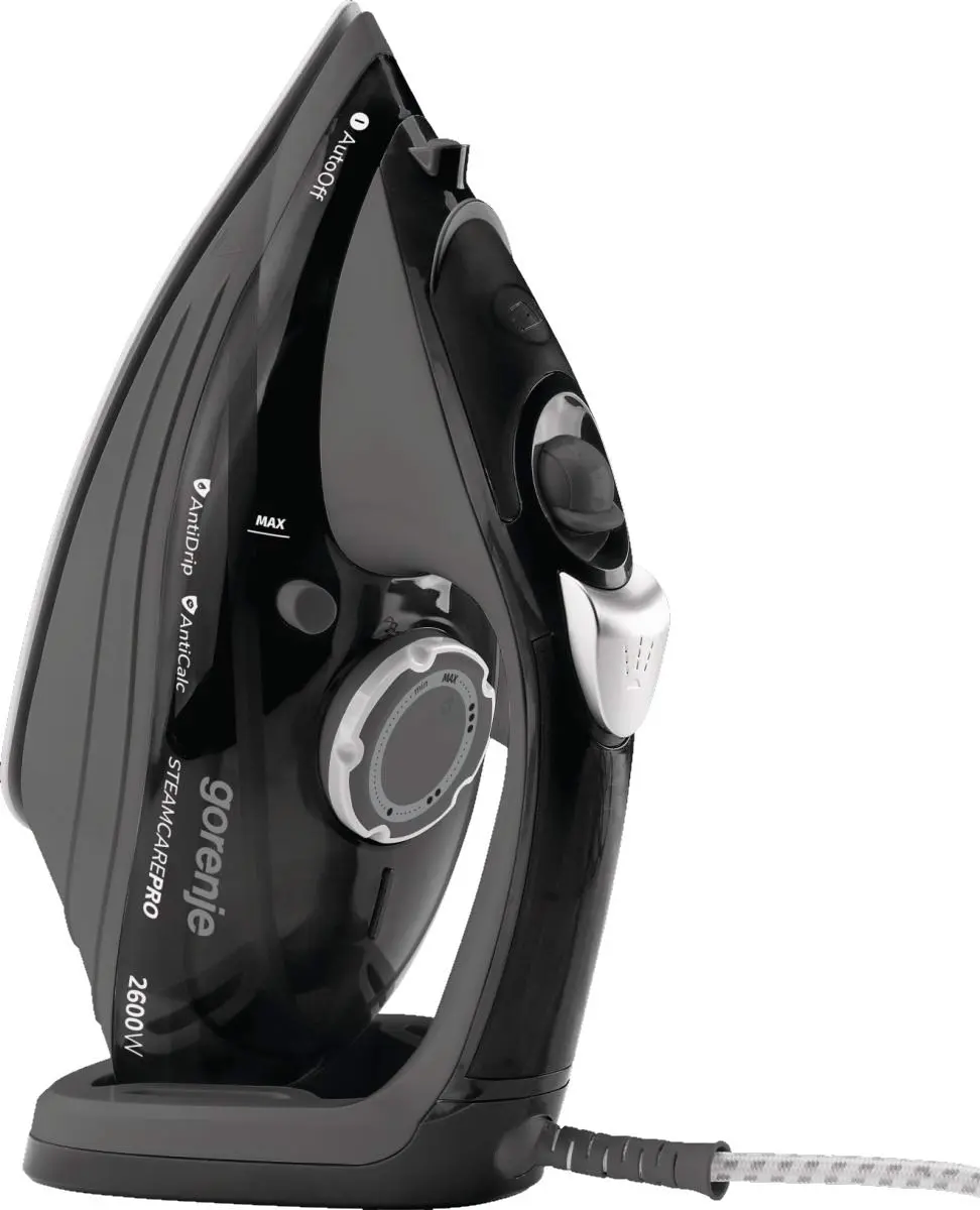 Fier de călcat Gorenje SIH2600BKG, negru