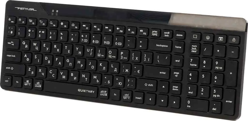 Клавиатура A4Tech FBK23 AS, черный