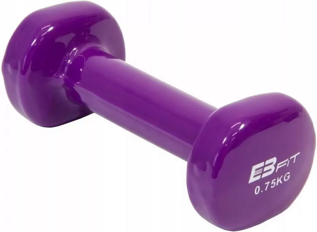 Halteră EB Fit Dumbbell 0.75kg, violet