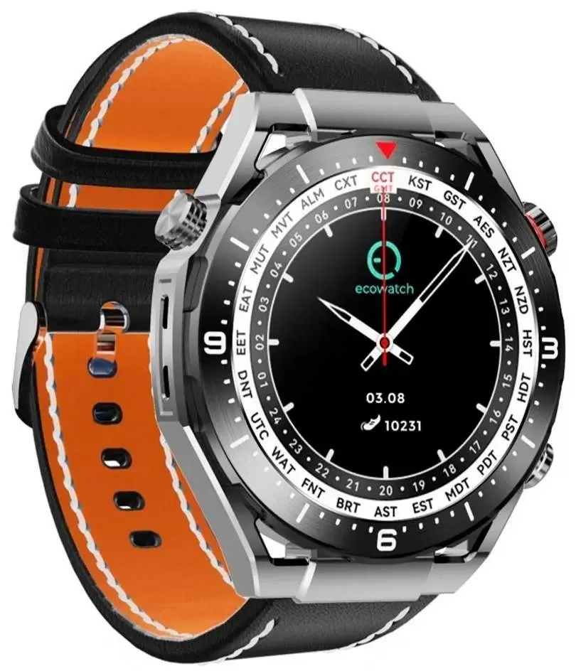 Умные часы Maxcom Ecowatch Eco1, черный