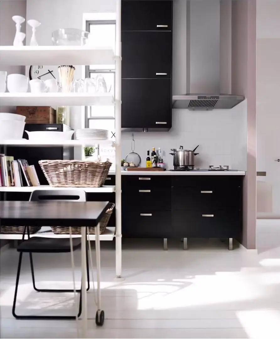 Scaun IKEA Nisse, negru