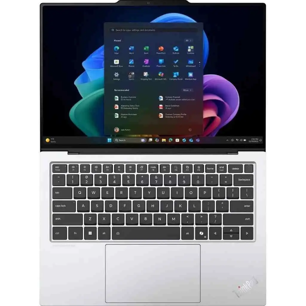 Laptop Lenovo ThinkPad X9-14 Gen 1 (14.0"/2.8K/Core Ultra 7 258V/32GB/1TB/Intel Arc/Win 11), alb