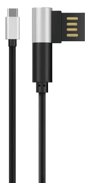 USB Кабель DA DT0012T Type C, серебристый