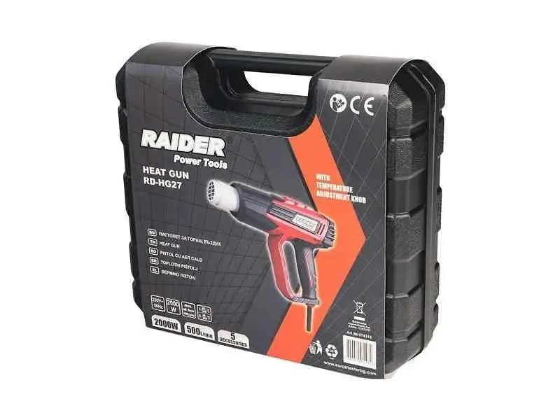 Строительный фен Raider RD-HG27
