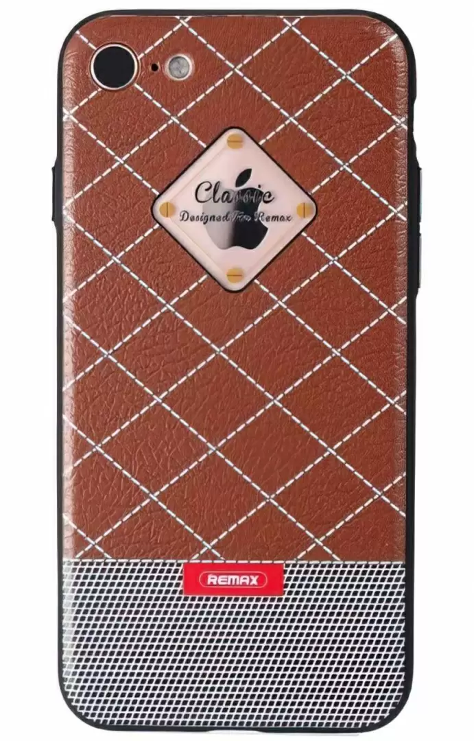 Чехол Remax iPhone 7/8/SE 2020, коричневый