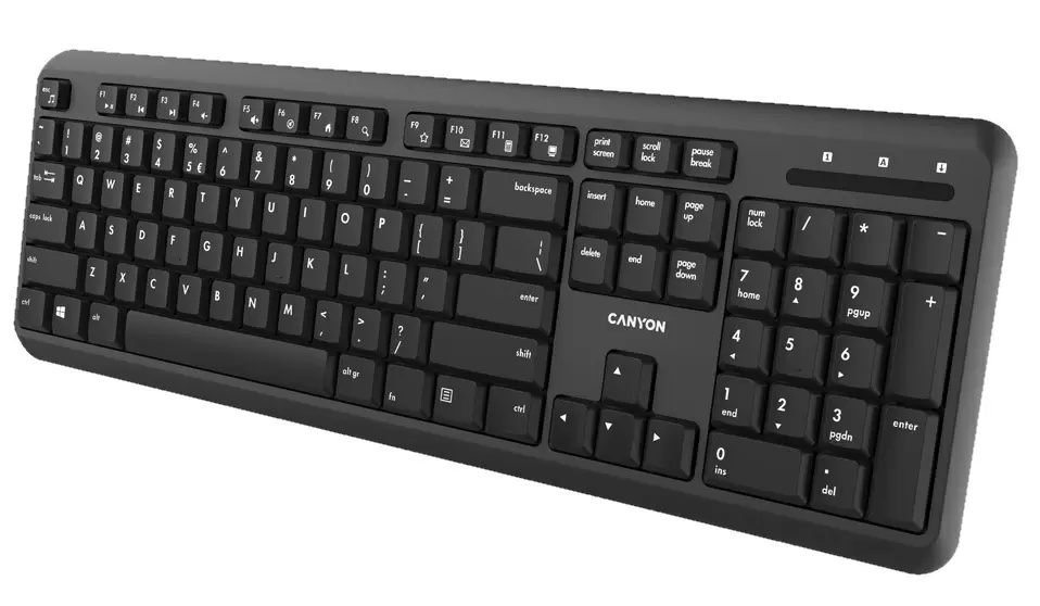 Клавиатура Canyon W20, черный