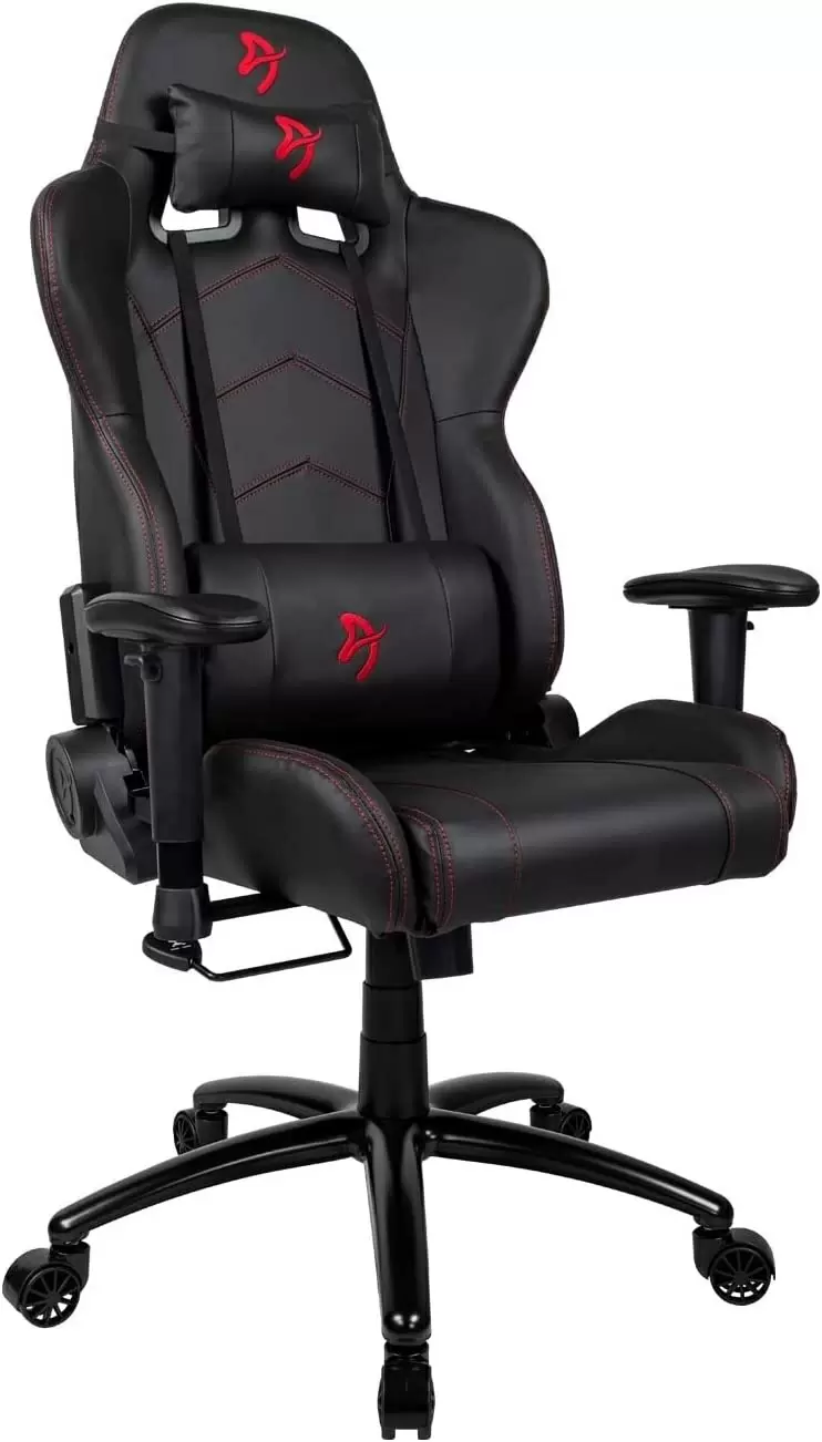 Компьютерное кресло Arozzi Inizio PU, черный/красный