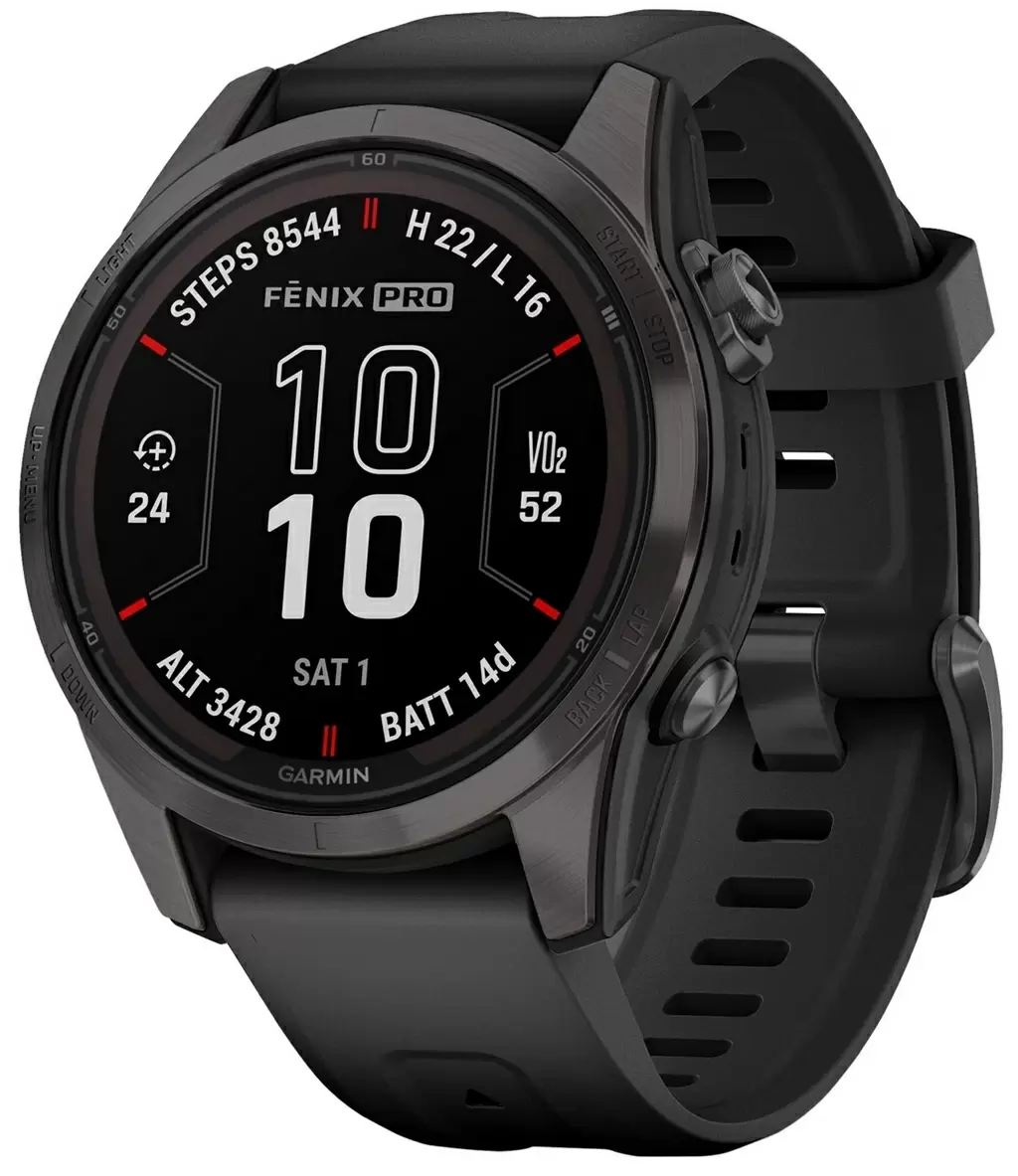 Умные часы Garmin fēnix 7S Pro Sapphire Solar