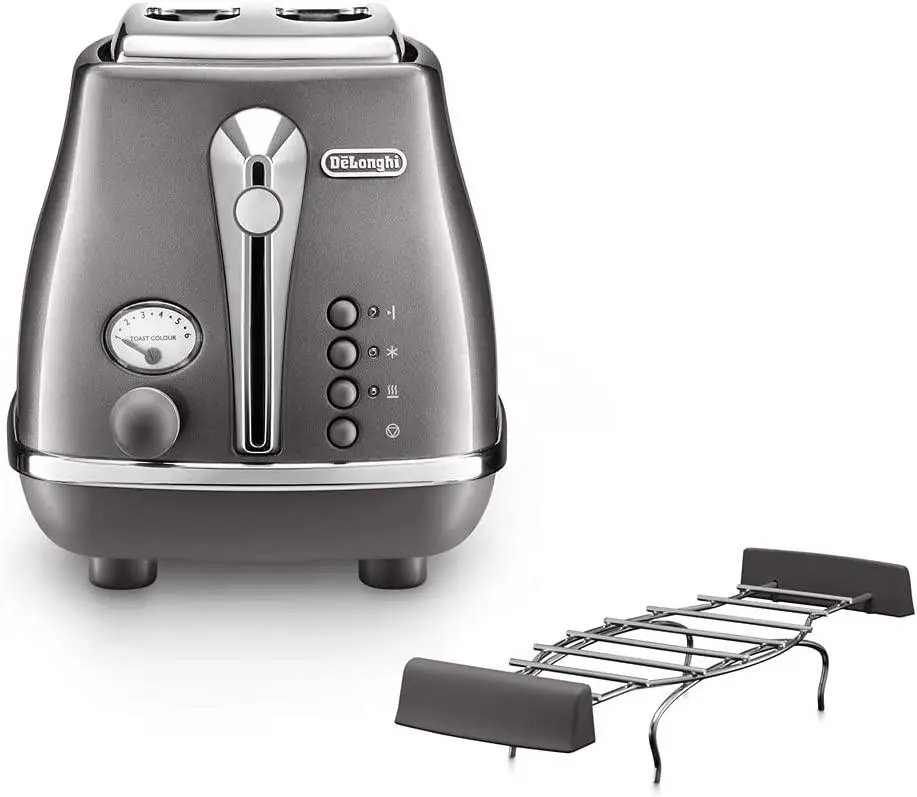 Prăjitor de pâine DeLonghi CTOT 2103.GY, gri