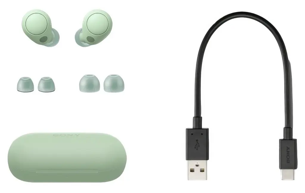 Căşti Sony WF-C700N, verde