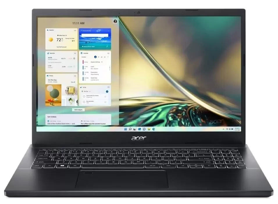 Laptop Acer Aspire A715-76G NH.QMFEU.004 (15.6"/FHD/Core i5-12450H/8GB/512GB/GeForce RTX 3050 4GB GDDR6), negru