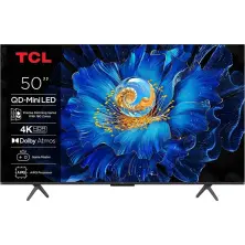Телевизор Tcl 50C61K, черный, черный